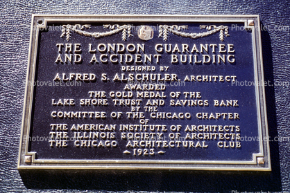 Old Fort Dearborn Plaque