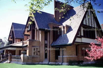Moor-Dugal Residence, (1895, 1923), 333 N Forest Avenue, Oak Park