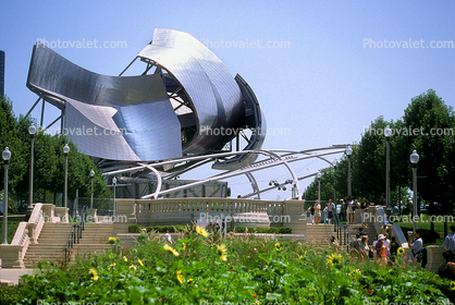 Millennium Park Opening Day, July 15 2004