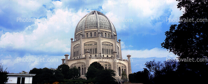 Bahai House of Worship, Panorama