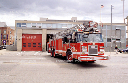 Fire Station, Hook and Ladder Truck