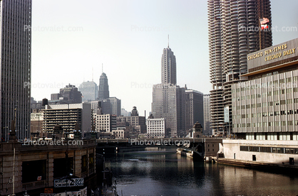 Chicago River, Chicago Sun-Times, Chicago Daily, September 1962, 1960s