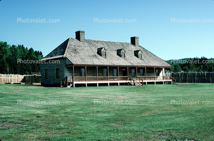 Great Hall, Building, home, Grand Portage National Monument, Fort
