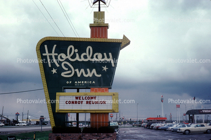 Holiday Inn, sign, signage, Conroy Reunion, 1960s