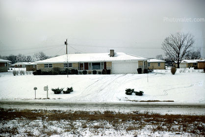 house in the snow, housing, home, single family dwelling unit