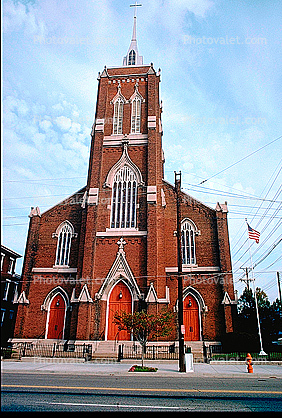Church, Building, Tower, Louisville