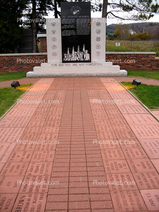 Alger County War Memorial, Munising, Michigan
