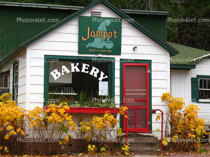 Jampot Bakery, Door, Doorway, Window, Keweenaw County, Eagle Harbor
