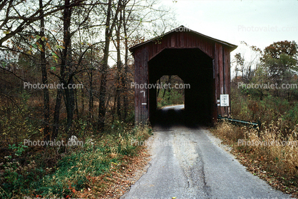 Road, Covered Bridge