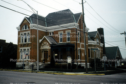 Mansion, Home, House, Building, Crawfordsville