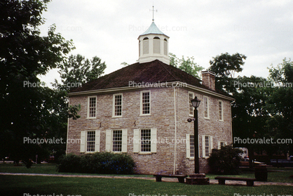 First State Capitol, Brick Building, Corydon