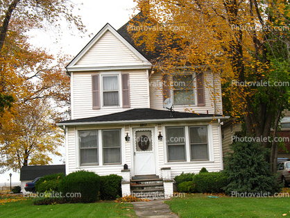 Home, House, Single Family Dwelling Unit, Autumn, City of Huron Ohio