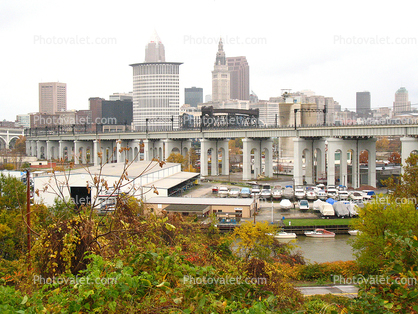 skyline, buildings