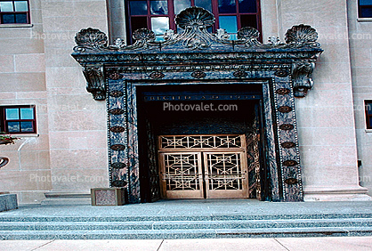 Door, Grand Entrance, doorway, steps, building