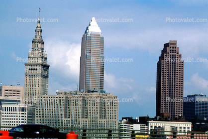 ClevKey Tower, Cleveland, Downtown, landmark, 18 September 1997