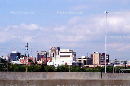 Cityscape, Canton Skyline, Building, Downtown, 18 September 1997