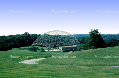ASM International Dome, Geodesic Dome, Russell Township, Geauga County, Ohio