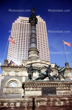 The Cuyahoga County Soldiers' and Sailors' Monument, landmark