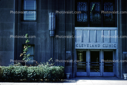 Cleveland Clinic, Hospital doors, building, doorway