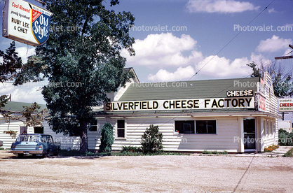Silverfield Cheese Factory, Old Style, Car, Automobile, Vehicle, 1960s
