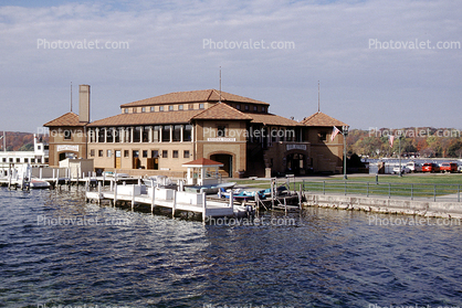 Dock, harbor, Lake Geneva, Wisconsin