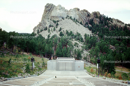 Ampitheater, Amphitheater, Mount Rushmore, Americana