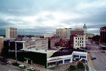 Topeka downtown buildings