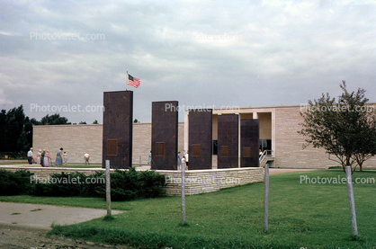 Dwight D. Eisenhower Presidential Library, Museum, Abilene, Kansas, 1950s