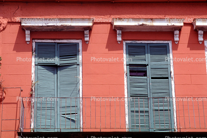 the French Quarter, door