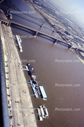 Docks, River, Bridges, 1981, 1980s