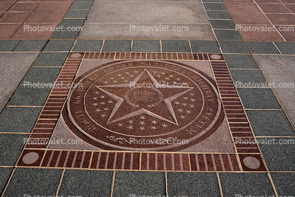 State Capitol, Star, Route 66 marker