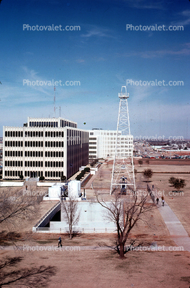 Derrick, building, state capitol, Oklahoma City, landmark, 1975, 1970s