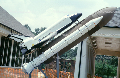 Soace Shuttle Model,  Stennis Space Center