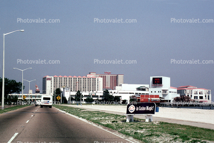 Gulfport Beach, Highway, Road, Buildings, Resort