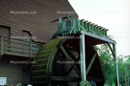 Water Wheel, power, Millwheel, waterwheel, June 1957