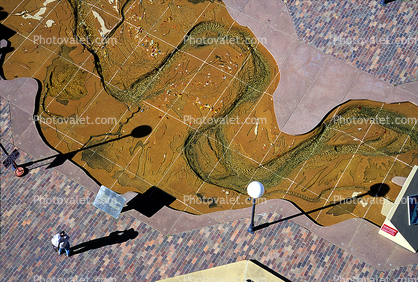 exact scale model of the Lower Mississippi River, 22 October 1993