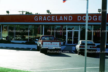 Graceland Dodge, Truck, car dealership, 22 October 1993