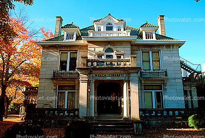 Welch Library, Mansion, 23 October 1993