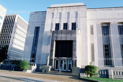 United States Post Office entrance, building, USPO, 23 October 1993