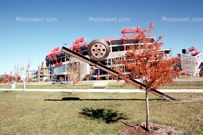 Tennessee Titans Stadium, KP Field, Cumberland River