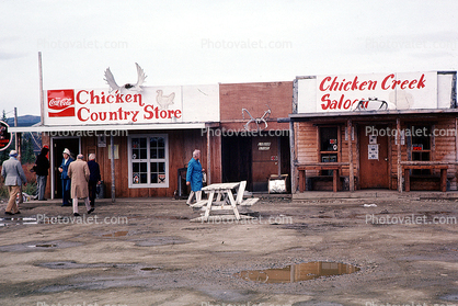 town of Chicken, Chicken Creek Saloon, Country Store