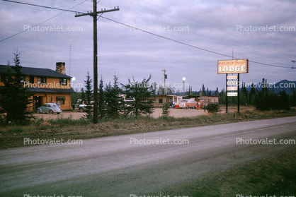 Alaskan Border Lodge, Mile 1202, Alaskan Highway, 1950s
