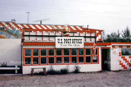 United States Post Office, town of North Pole July 1969