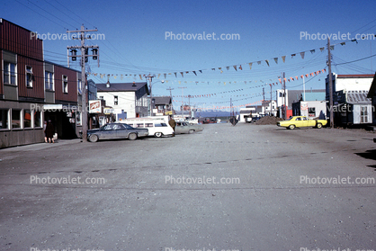 Downtown Nome, Cars, automobile, vehicles