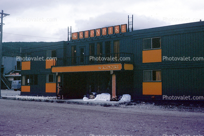 The Klondike Hotel, building, balcony, Skagway
