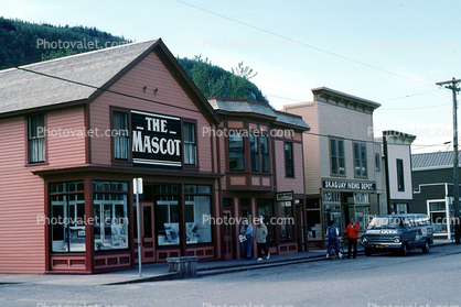 The Mascot, Skaguay News Depot, Skagway, May 1991