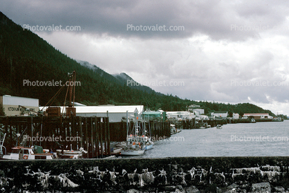 Commercial Waterfront, Ketchikan, May 1991