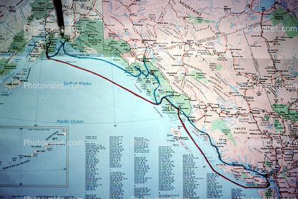 Map, May 1991