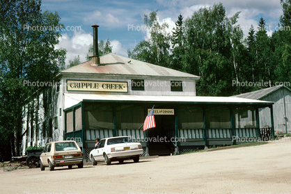 Cripple Creek Campground, Hotel and Dining, Ester, Cars, vehicles, automobiles
