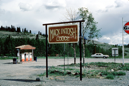 Mackintosh Lodge, Mile 1022, Alaska Highway, Yukon, 1970s